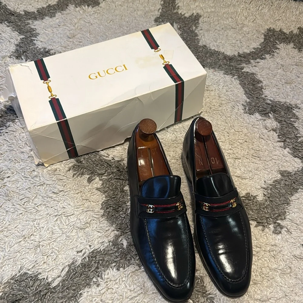 Vintage Gucci Horsebit Men’s Loafers